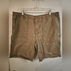 Mens Khaki Shorts